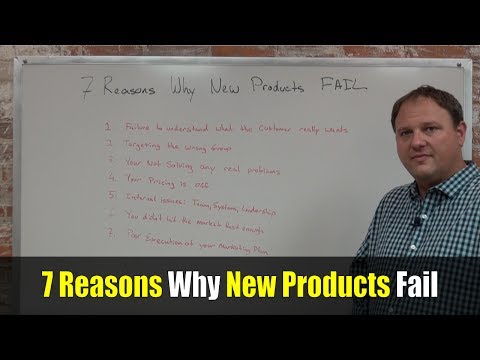 7 Reasons Why New Products Fail