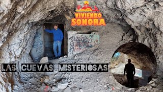 Explorando las cuevas que se encuentra en un cerro de Hermosillo, Sonora.