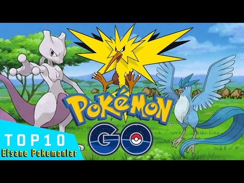 Pokemon Go 10 en güçlü ve En Nadir Pokemon - Pokemonların Gizli Dünyası