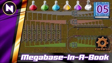 Easy Design for 8 Lanes of GREEN CIRCUITS | #5 | Factorio Megabase-In-A-Book Lets Play
