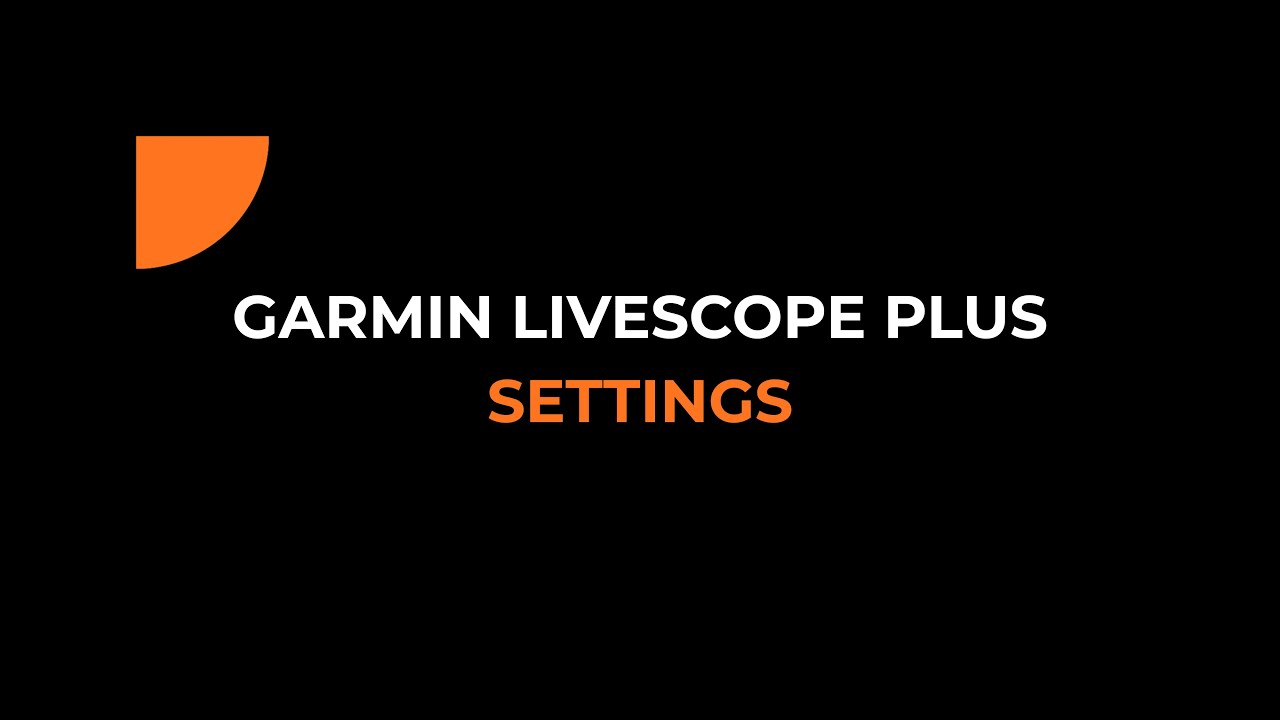 The BEST Garmin Livescope Plus Settings?!