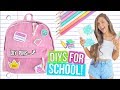 DIY BACK TO SCHOOL SUPPLIES! Notebooks, Clothing & Decor!
