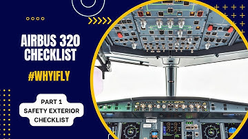 #whyifly  - Airbus #checklist  Tutorial Part 1