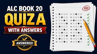 ALC Book 20 Quiz A | Listening & Reading with Answers