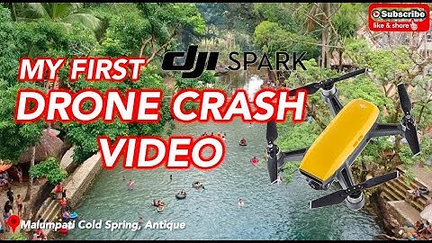 My first drone crash video | DJI Spark (Antique, July 2019)