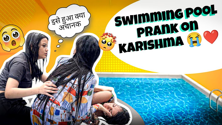 Swimming pool prank on karishma 😭❤️ end me serious hogya 😭 #youtubeindia #youtube 