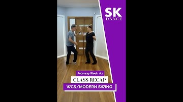West Coast Swing / Modern Swing Class Recap Week 2 2024 February
