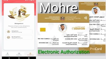 Electronic Authurization Activation on Mohre App