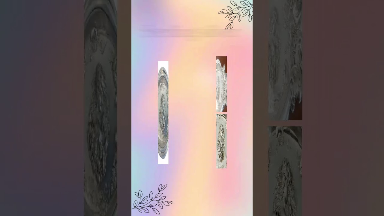 STERLING SILVER EMBOSSED serving tray plate repousse 