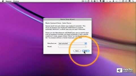 Reason 5 101: Core Reason 5 - 02 Using the Setup Wizard