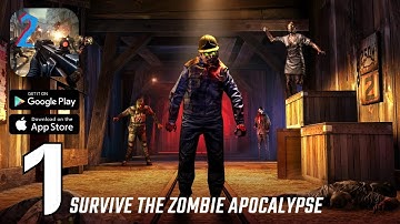 Dead Trigger 2 FPS Zombie Game Gameplay Walkthrough Part 1 - Start the Zombie Fight! (iOS, Android)