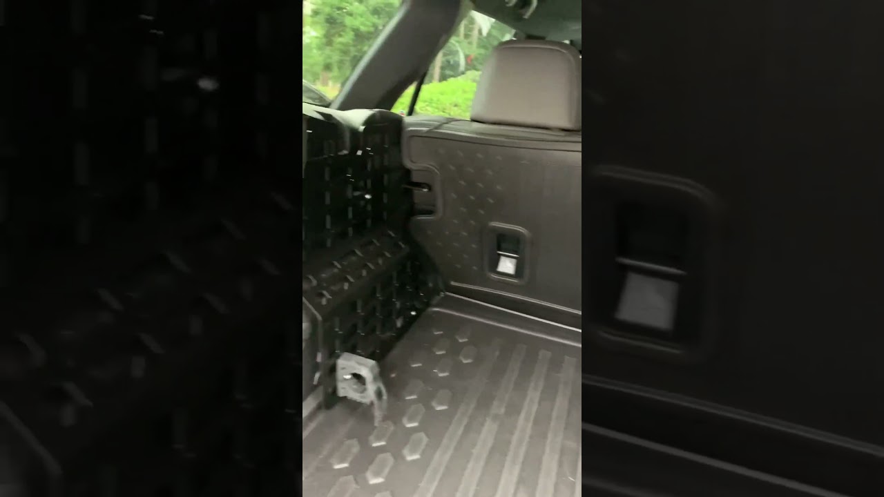 This ADF Molle Storage Rack for the cargo area of the Outback Wilderness is awesome!! 