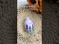Mini Bottle Painting💜🌿 #art #acrylicpainting #trending #viralvideo #shortvideo #bottleart #trend