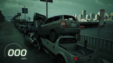 The matrix awakens realistic car crash complaition ps5 (unreal engine 5)