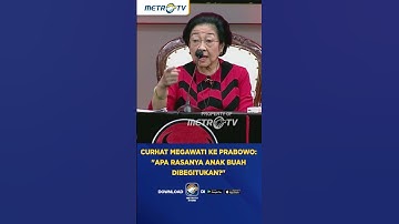 Curhat Megawati ke Prabowo: Apa Rasanya Anak Buah Dibegitukan?