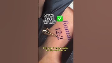 Using Single needle (1rl) tip ✅ #tattoo