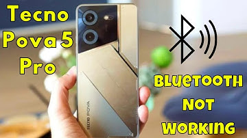 Tecno Pova 5 Pro Bluetooth Not Working || How to solve bluetooth issues || Bluetooth problems