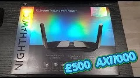 Netgear Nighthawk AX11000 WiFi 6 Router Unboxing and Review