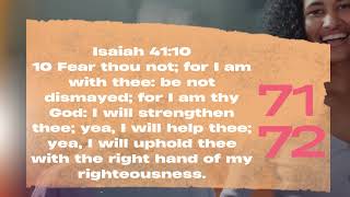 Isaiah 41:10 King James Version