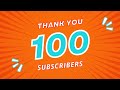 I've Crossed 100+ YouTube Subscribers In Two Weeks!!!