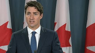 Trudeau responds to reinstatement of partial travel ban