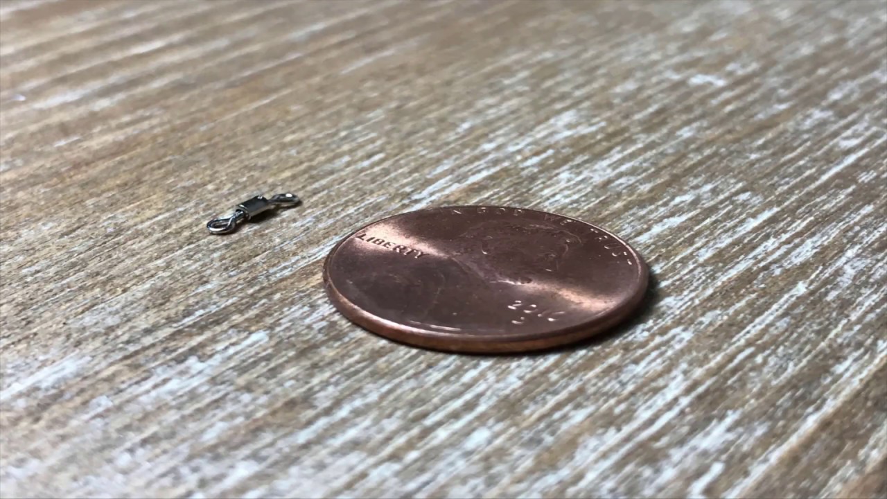 [HITENA] 1/1000 oz Micro Swivel under 20 lb Load