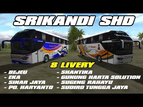 Bussid 8 Livery Bus Srikandi Shd Maleo By Mizta Do El