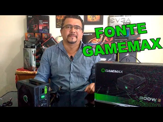 Fonte Gamemax 500W, 80 Plus Bronze - GMX GM500