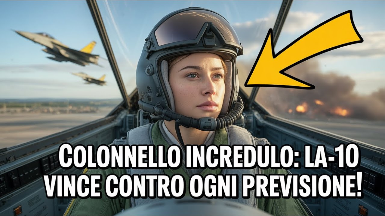 Incredibile rivelazione: il colonnello stupito quando il suo A-10 vince contro ogni aspettativa!