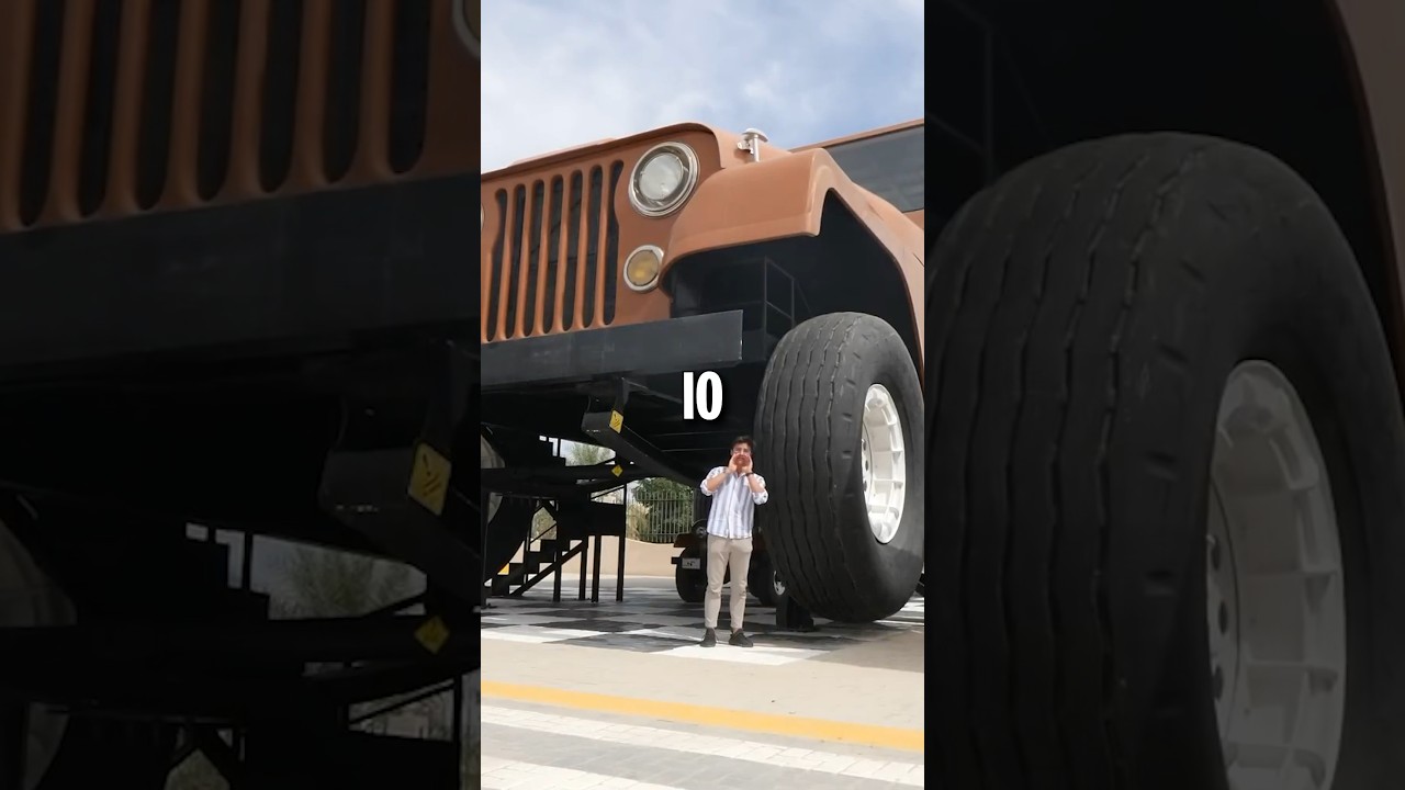 IL GARAGE di AUTO GIGANTI degli SCEICCHI! 