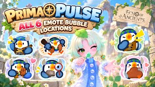 Heartopia Primal Pulse Guide | All 6 Emote Bubble Locations! ✨ Echo of Ancients