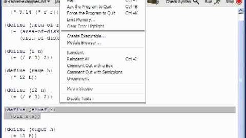 Lecture 004 - A Tour of DrRacket