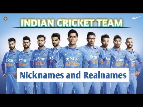 indian-cricket-team-players-nick-names-and-real-names