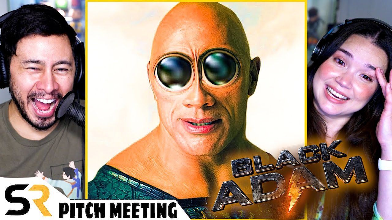 BLACK ADAM PITCH MEETING Reaction | Ryan George - Super easy, barely an Inconvenience