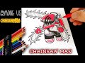 COMO DIBUJAR A CHAINSAW MAN DE AMONG US | how to draw chainsaw man impostor from among us