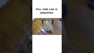 How to make an Automatic floor cleaning machine at home #scienceproject #schoolproject #shorts