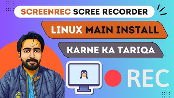 How to install Screenrec Screen Recorder in Linux Ubuntu MX Linux Hindi Urdu