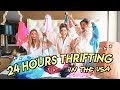 THRIFT WITH US IN THE U.S.A. ✰ insane 24 hour thrift trip & haul !