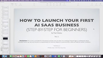 LAUNCH Your AI SAAS Business in 2026 with These SECRET Strategies (FREE Course Part 2)