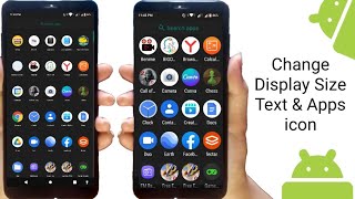 how to change your app size on android || adjust apps and text display size on your phone screenshot 1