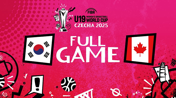 LIVE - Korea v Canada | FIBA U19 Women's Basketball World Cup 2025 | Round of 16