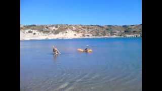 Swimming @ Limanaki beach 13-10-2013