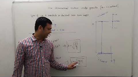IIT/NEET Physics | Kinematics | Lecture 6 | SG Sir | MVA Burhanpur