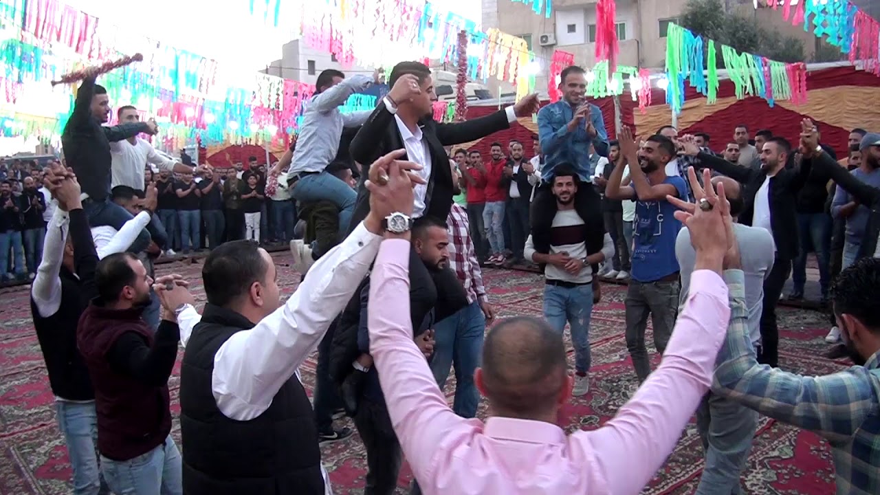 الهاشمي الشمالي- الفنان وجيه جبارات زفة العريس احمد السليتي