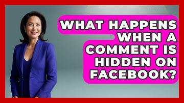 What Happens When A Comment Is Hidden On Facebook? - Everyday-Networking