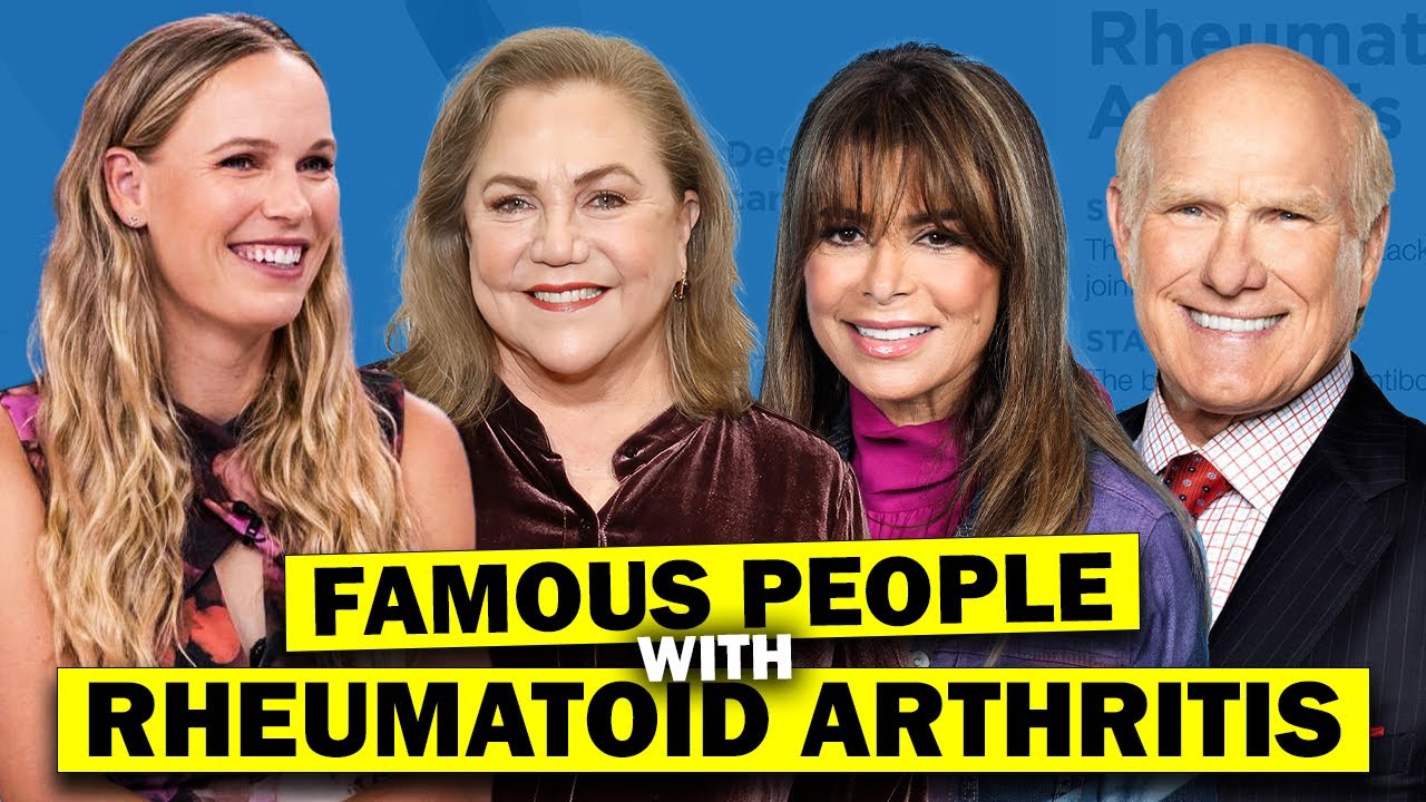 Famous people with Rheumatoid Arthritis YouTube