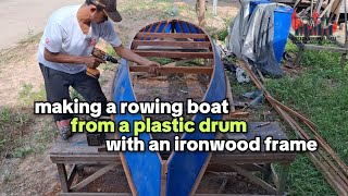 Download Lagu PROSES PEMBUATAN SAMPAN DRUM PLASTIK‼️ RANGKA KAYU BESI/ULIN‼️ Pesanan Bang Umar (Karantika) MP3