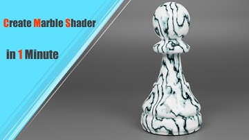 Create Marble Material in Blender 2.9 in 1 Minute