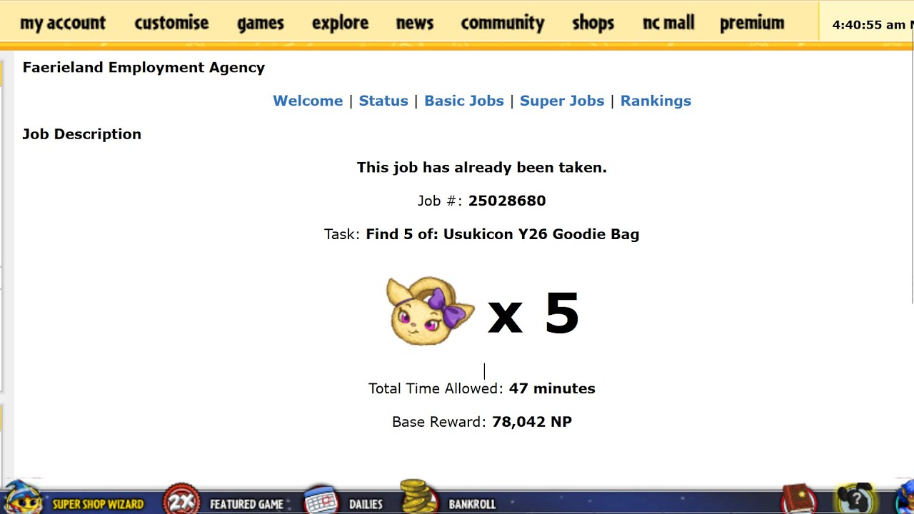 Sometimes You Just Get Lucky! Neopets Daily Adventures 3/18