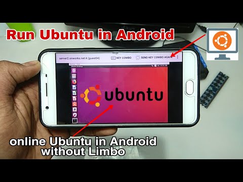 How to Run Ubuntu in Android using Ubuworks application | Ubuntu in Android